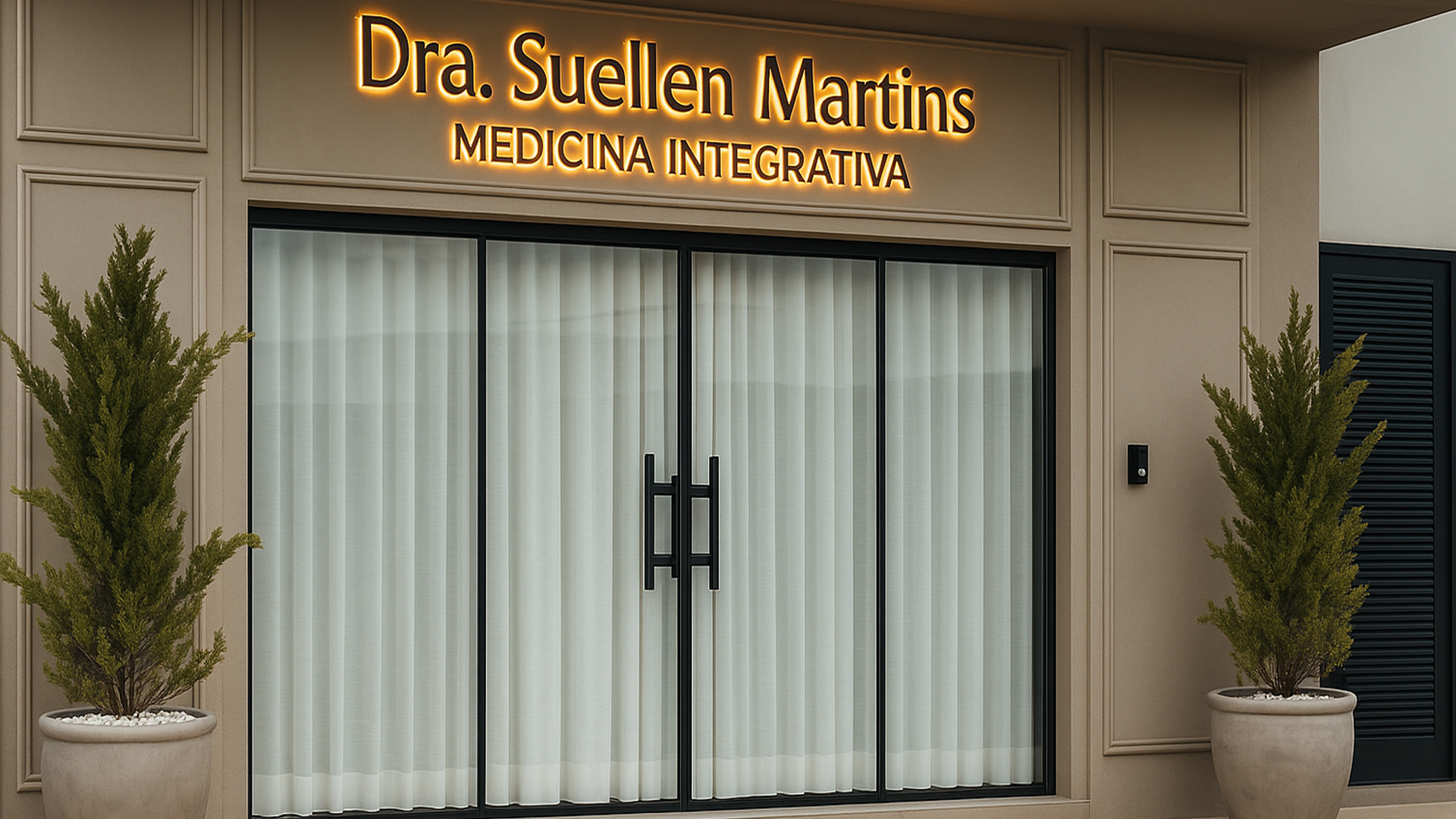 Fachada da clínica da Dra. Suellen Martins
